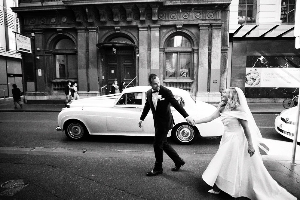 A candid ceremony photograph