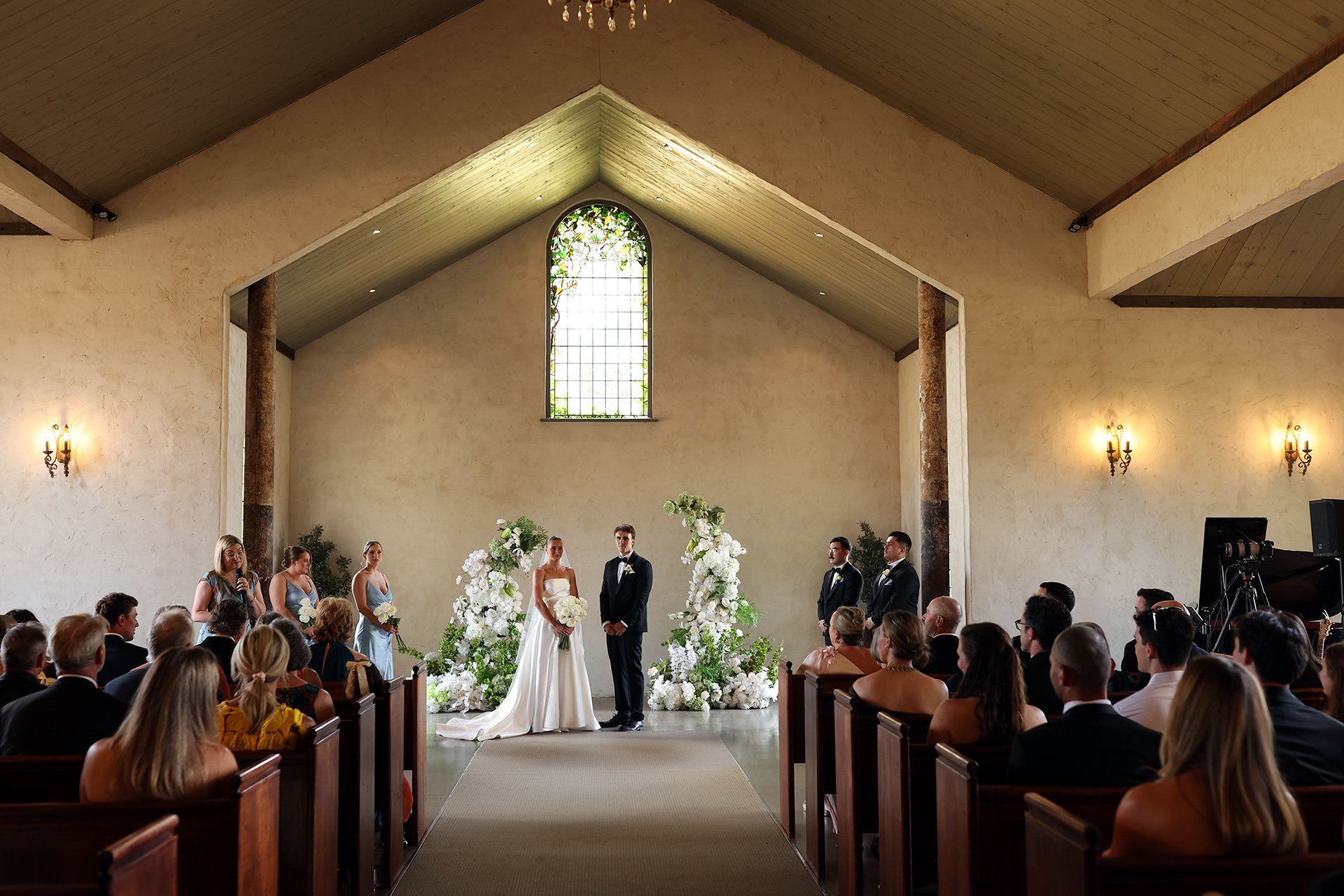 A moment from Nathalie & Nick's wedding story at Stones of the Yarra Valley, story image 3