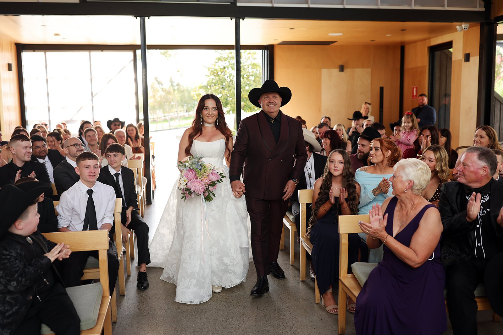 A moment from Jess & Ross's wedding story at Zonzo Estate, story image 4