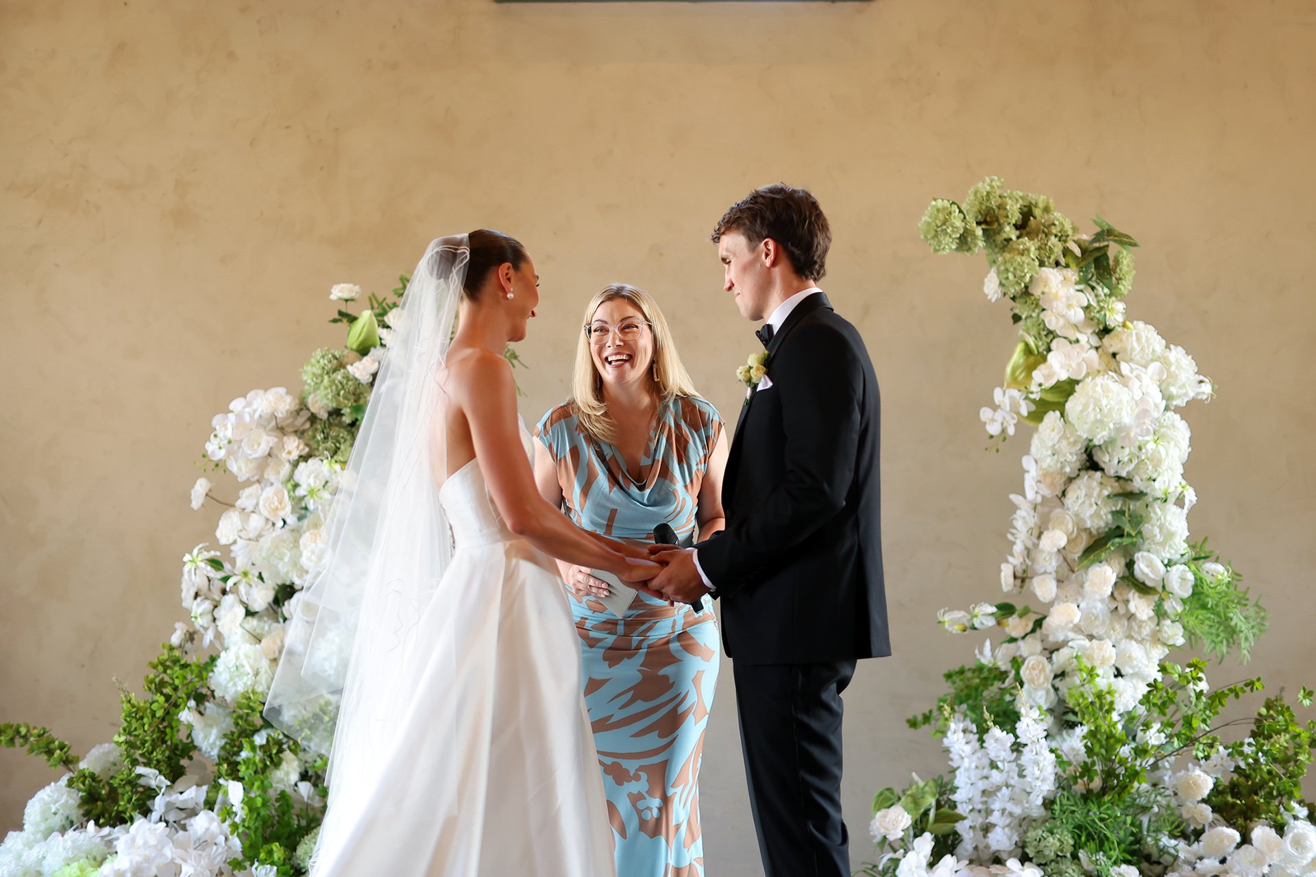 A moment from Nathalie & Nick's wedding story at Stones of the Yarra Valley, story image 4