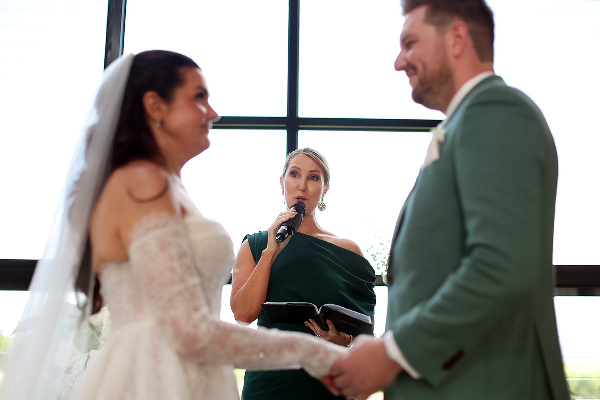 A moment from Kylie & Sam's wedding story at Zonzo Estate, story image 8