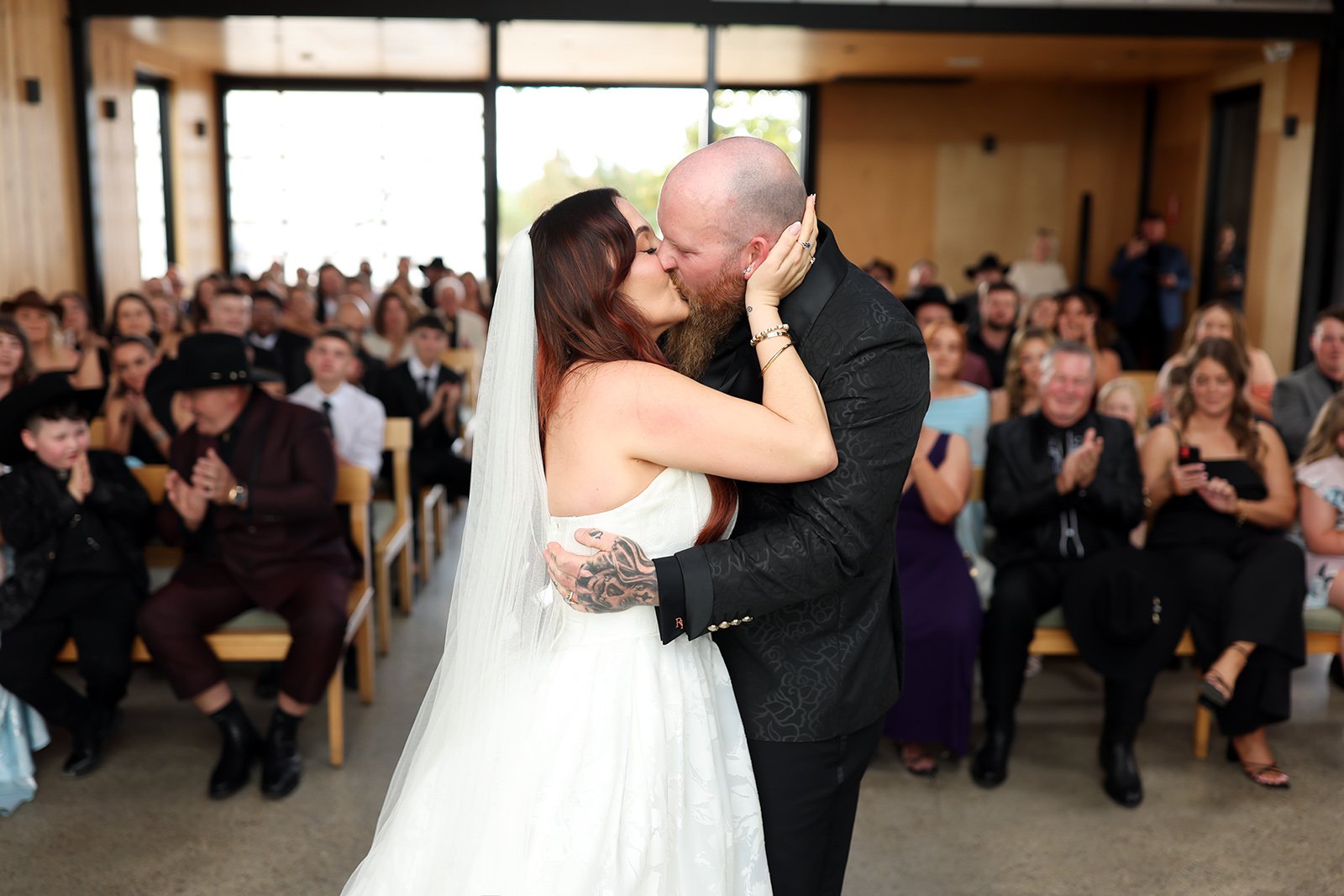 A moment from Jess & Ross's wedding story at Zonzo Estate, story image 8