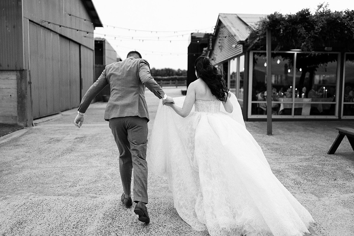 A moment from Kylie & Sam's wedding story at Zonzo Estate, story image 12