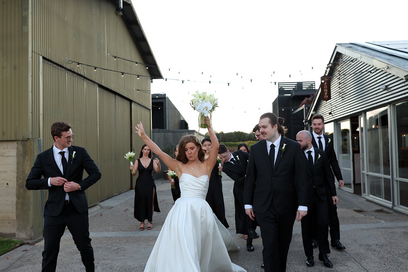 A moment from Hayley & Grant's wedding story at Zonzo Estate, story image 9