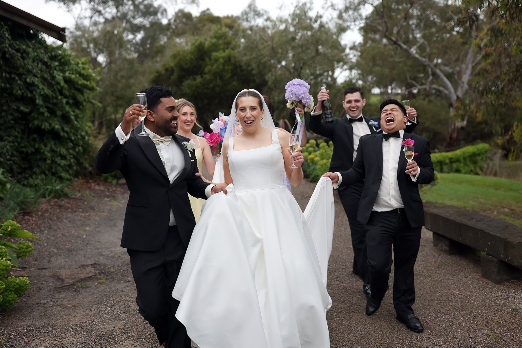 A moment from Kseniya & Josh's wedding story at Inglewood Estate, story image 9