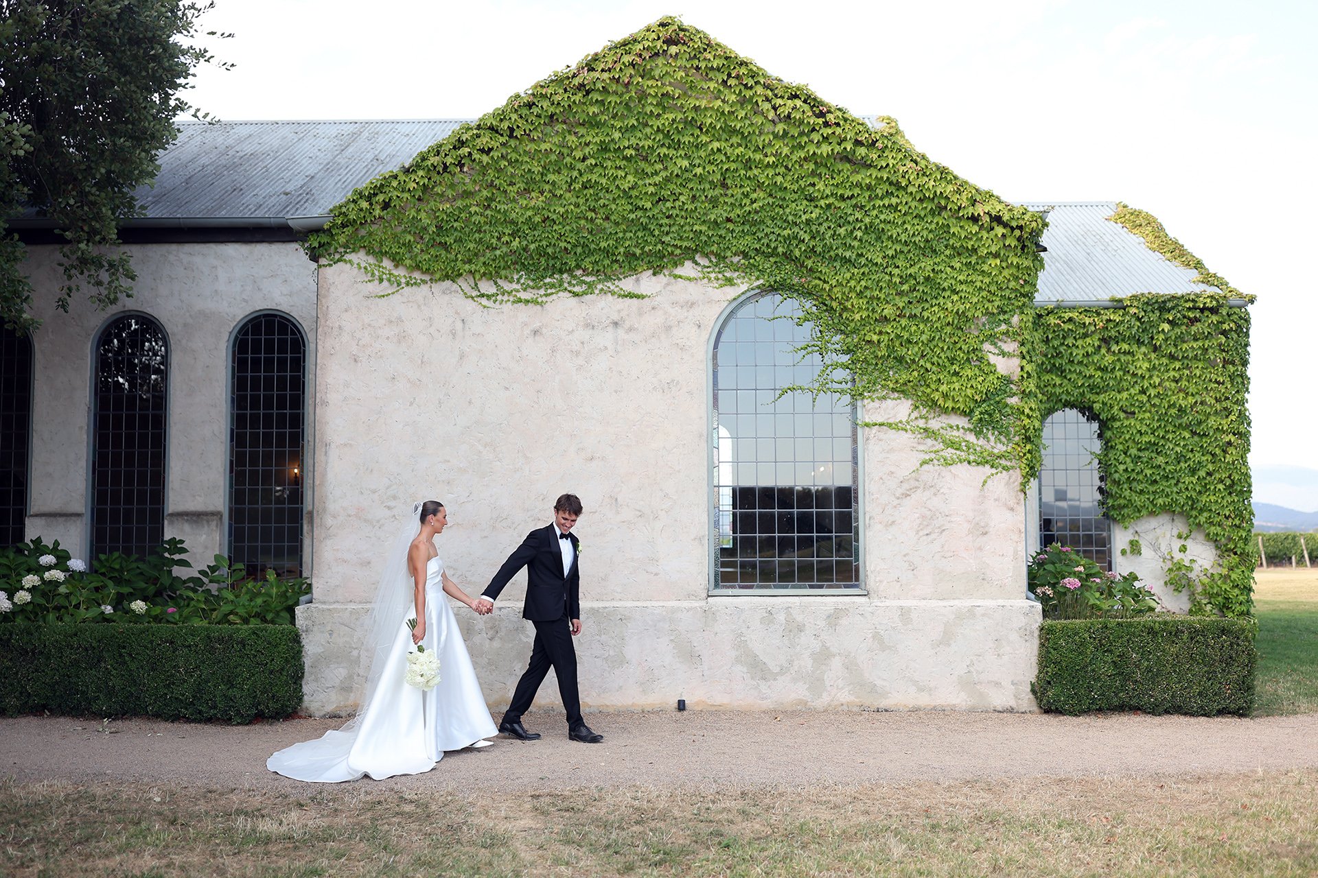 A moment from Nathalie & Nick's wedding story at Stones of the Yarra Valley, story image 9