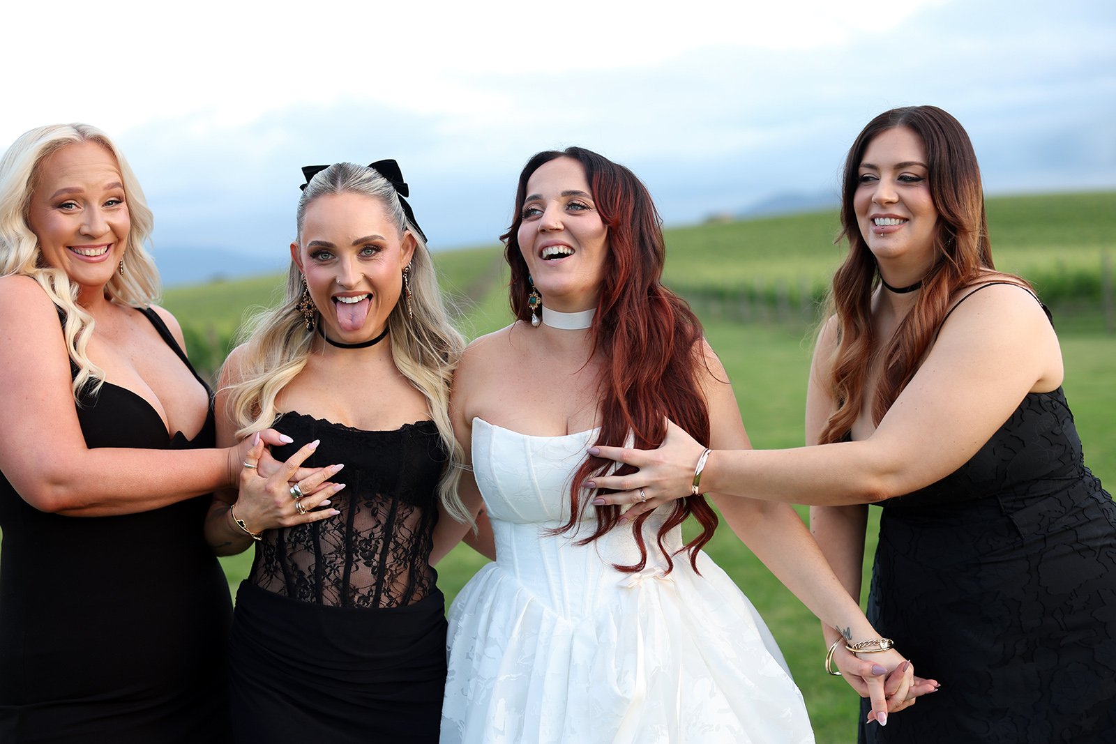 A moment from Jess & Ross's wedding story at Zonzo Estate, story image 12
