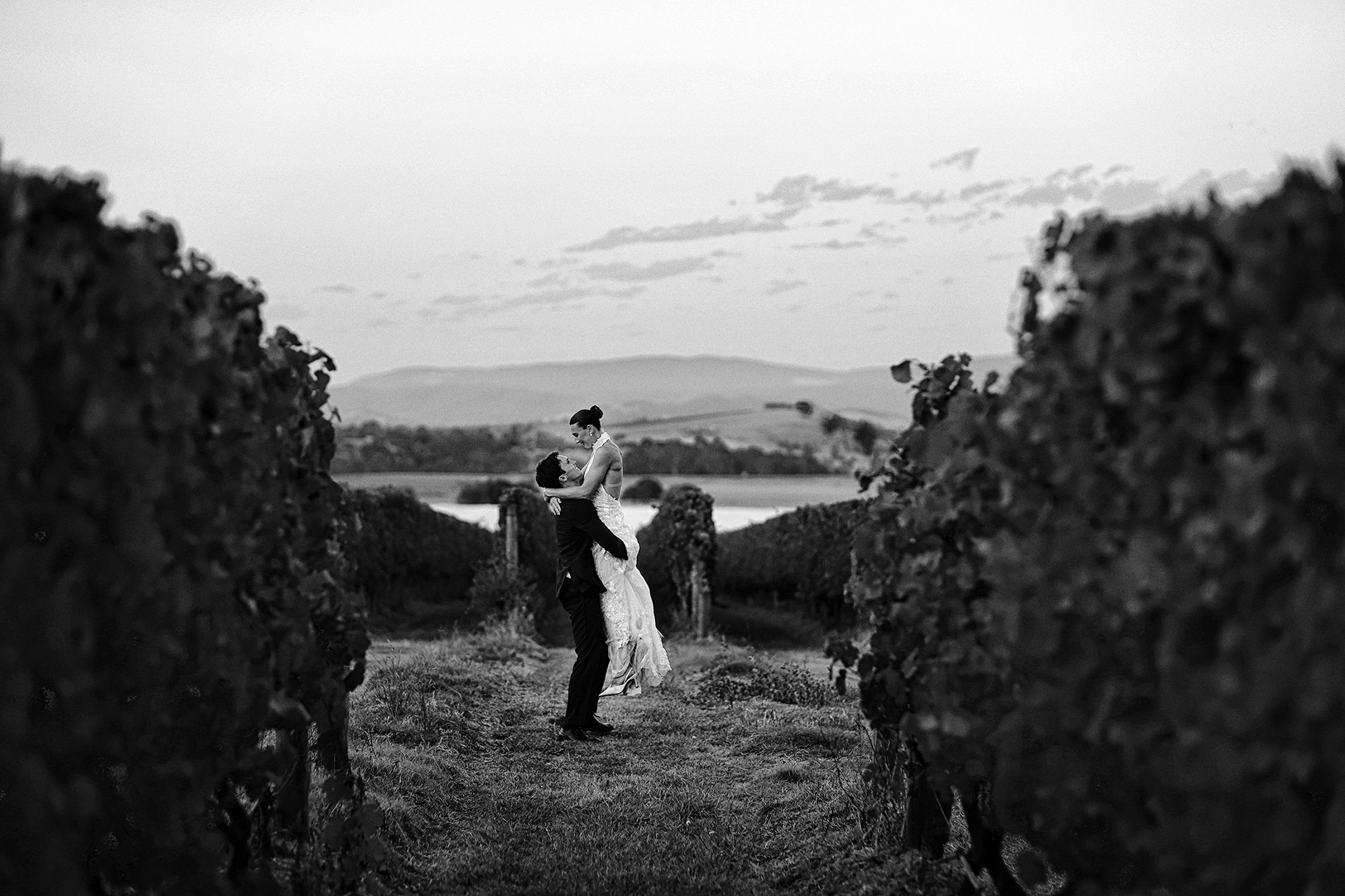 A moment from Nathalie & Nick's wedding story at Stones of the Yarra Valley, story image 13