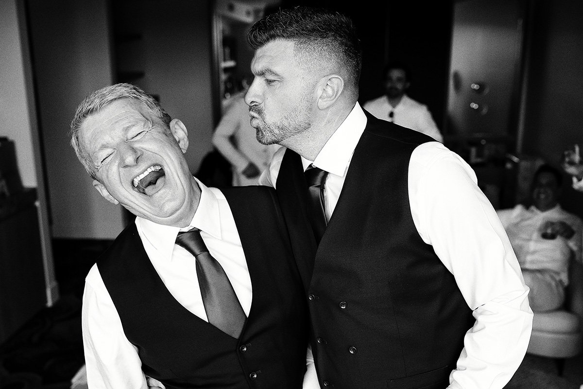 A moment from Lauren & Mladen's wedding story at Re'em Yarra Valley