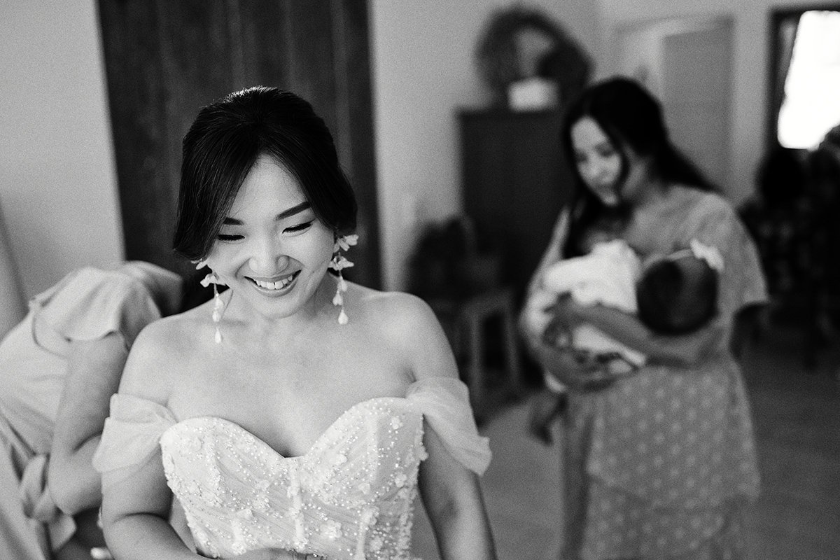 A moment from Linda & Justin's wedding story at Stones of the Yarra Valley