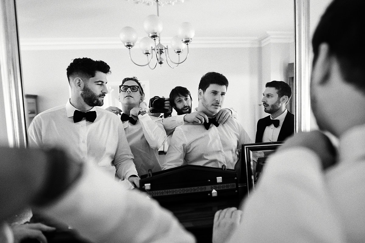A moment from Georgia & Josh's wedding story at The Button Factory, story image 3