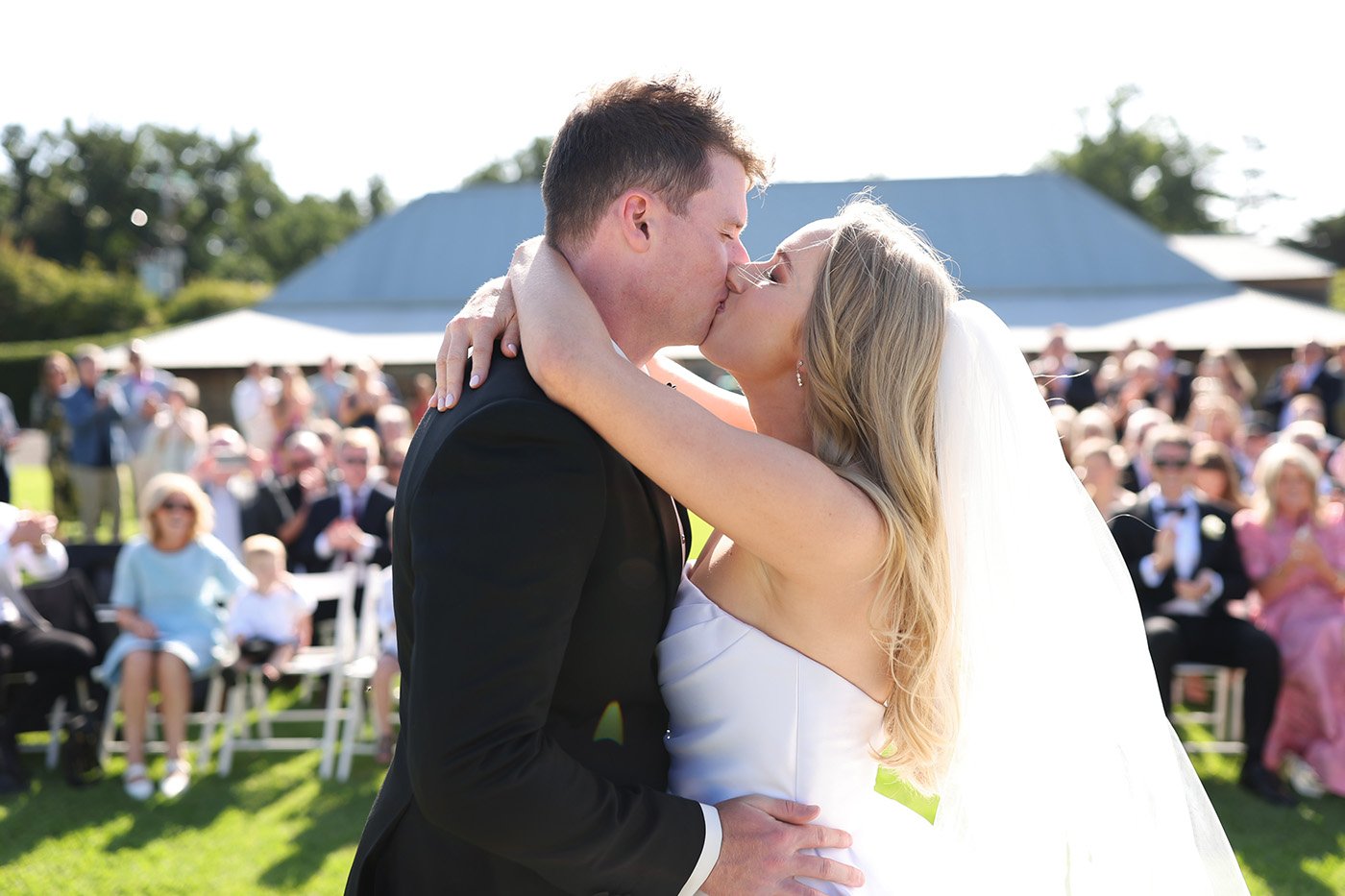 A moment from Tahlia & Alex's wedding story at Yering Station, story image 5