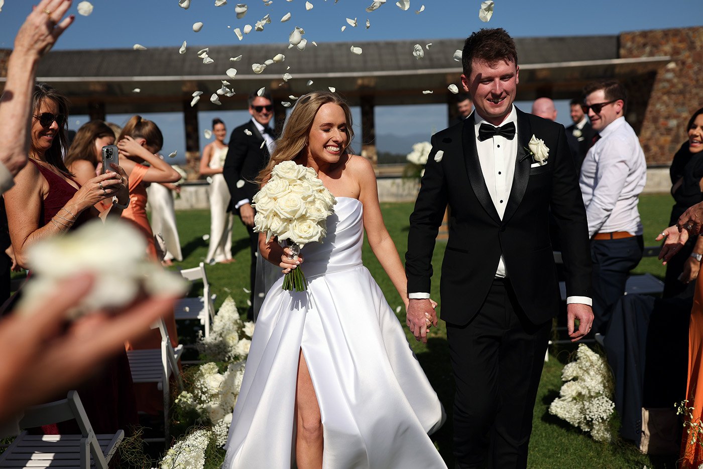 A moment from Tahlia & Alex's wedding story at Yering Station, story image 6