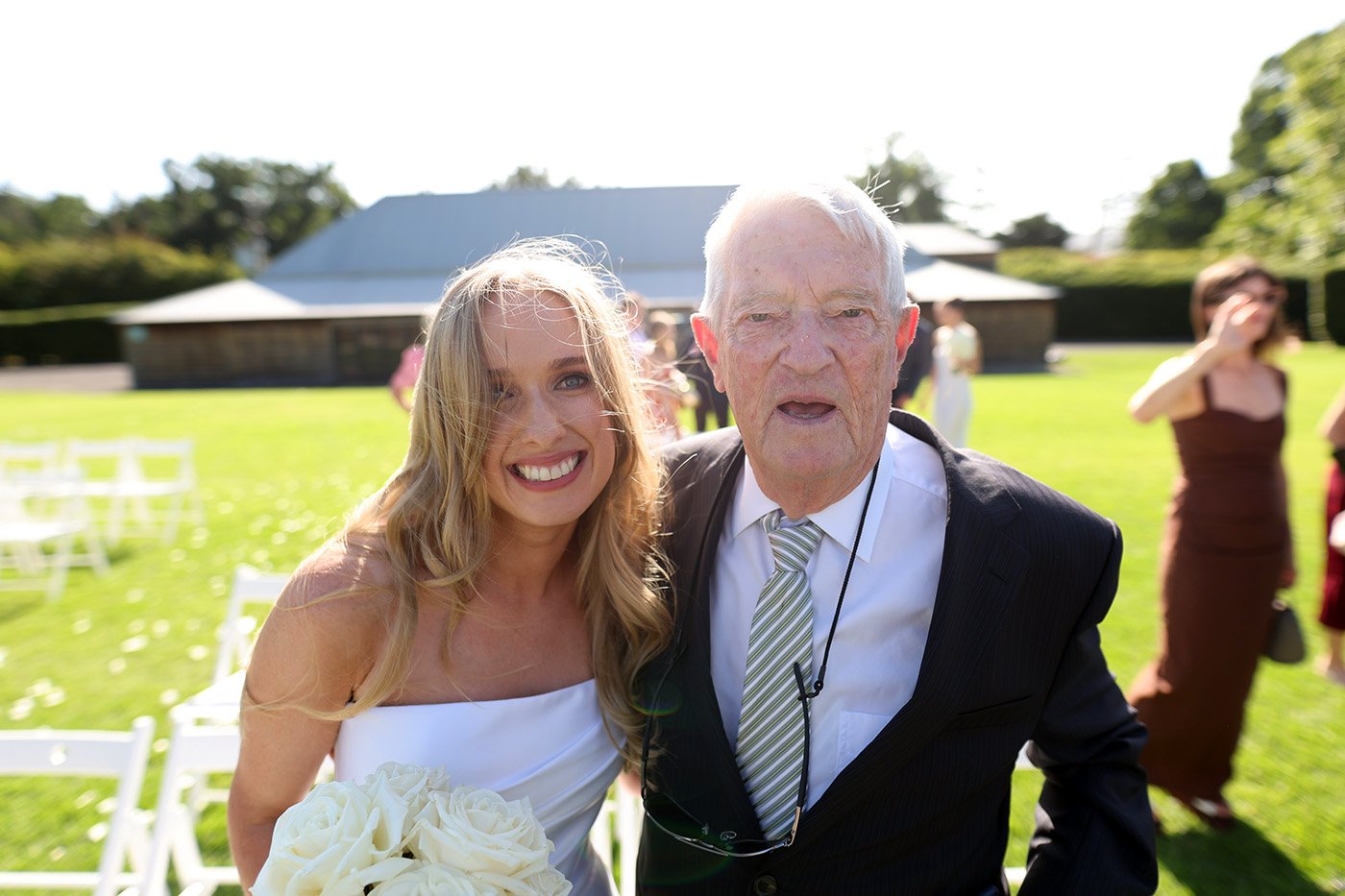 A moment from Tahlia & Alex's wedding story at Yering Station, story image 7