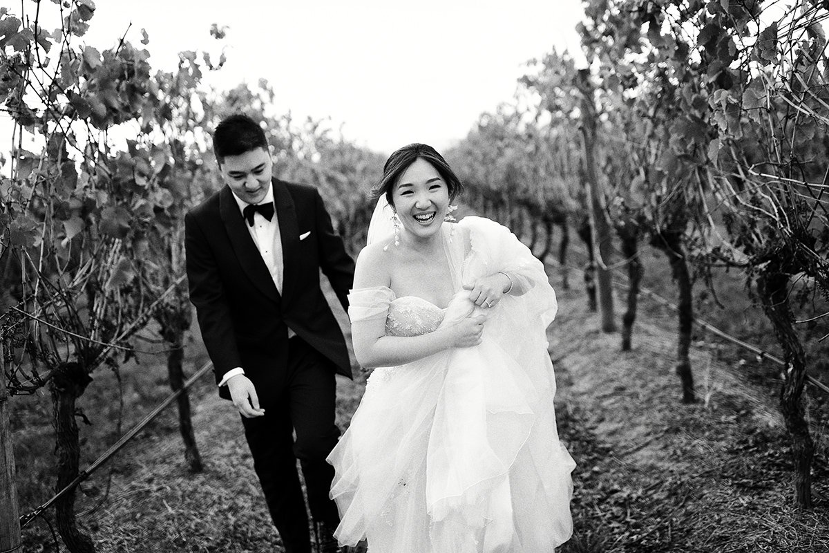 A moment from Linda & Justin's wedding story at Stones of the Yarra Valley, story image 7