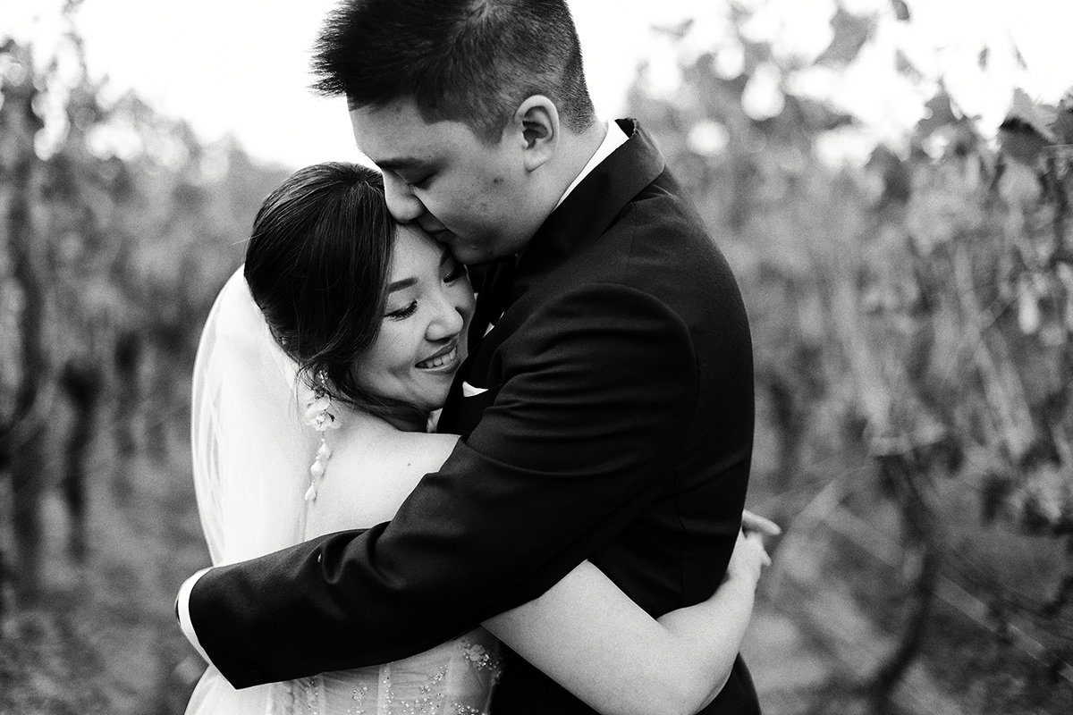 A moment from Linda & Justin's wedding story at Stones of the Yarra Valley, story image 8