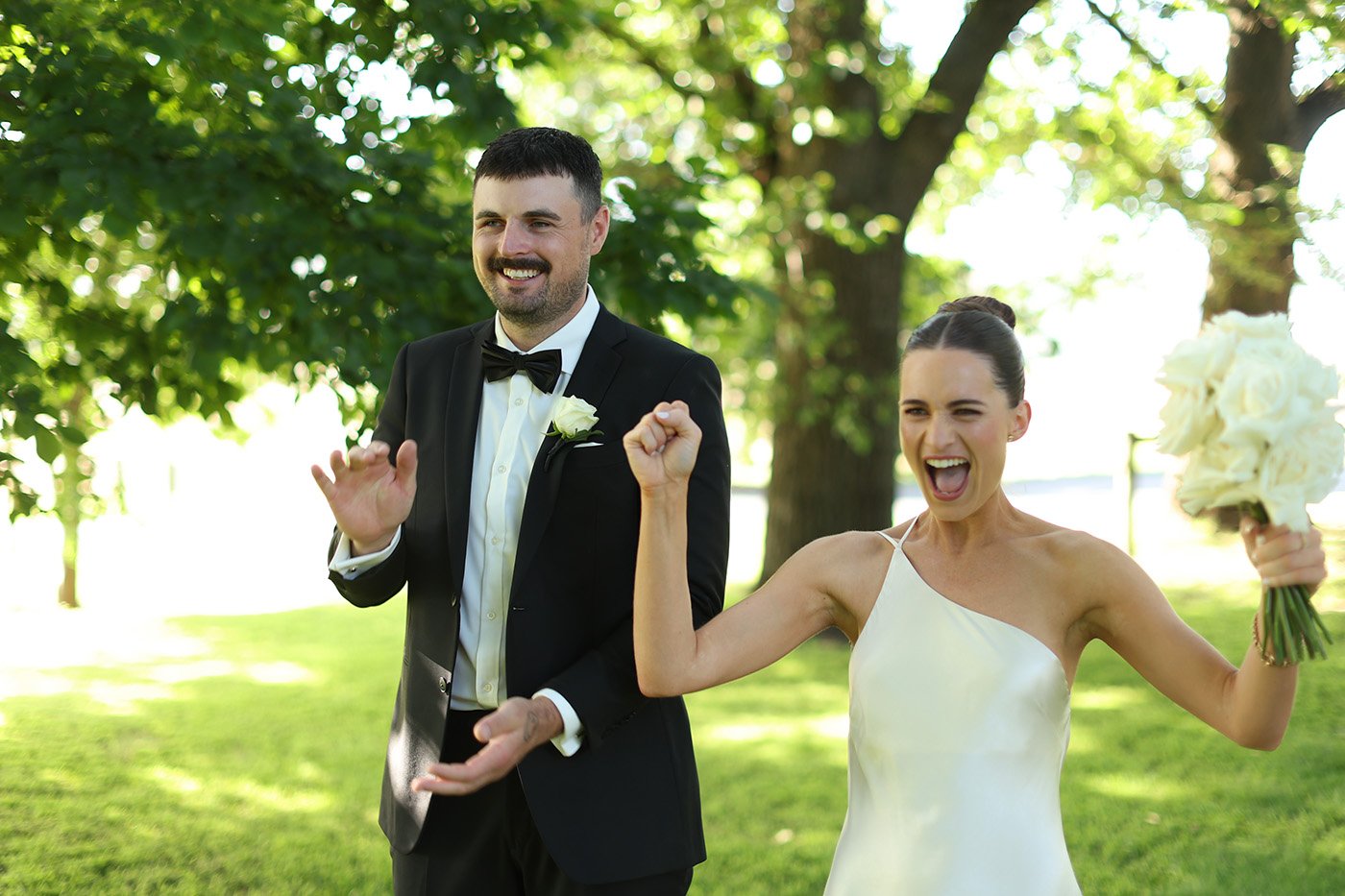 A moment from Tahlia & Alex's wedding story at Yering Station, story image 10