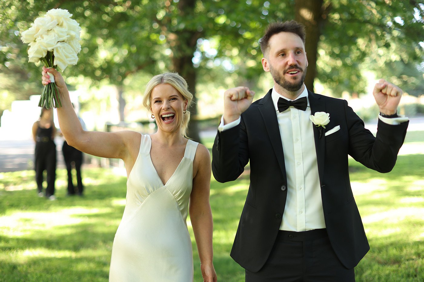 A moment from Tahlia & Alex's wedding story at Yering Station, story image 11