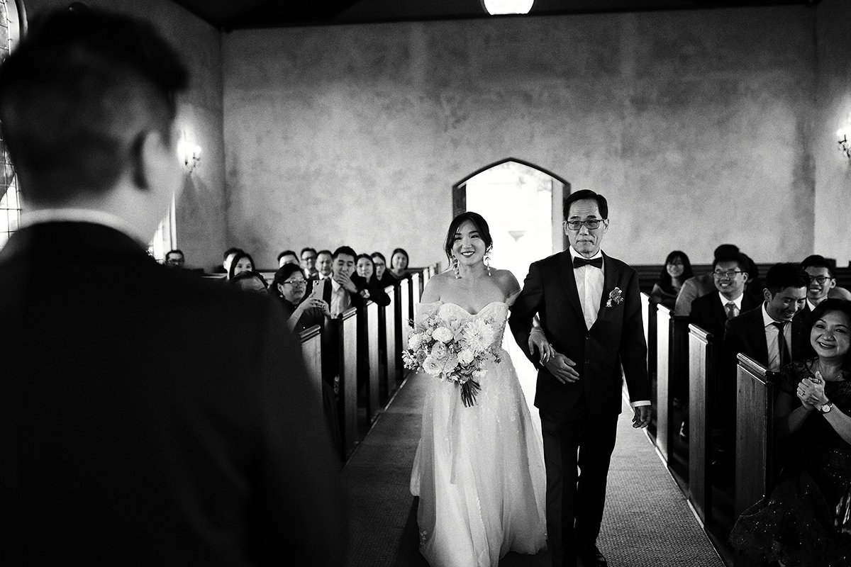 A moment from Linda & Justin's wedding story at Stones of the Yarra Valley, story image 11
