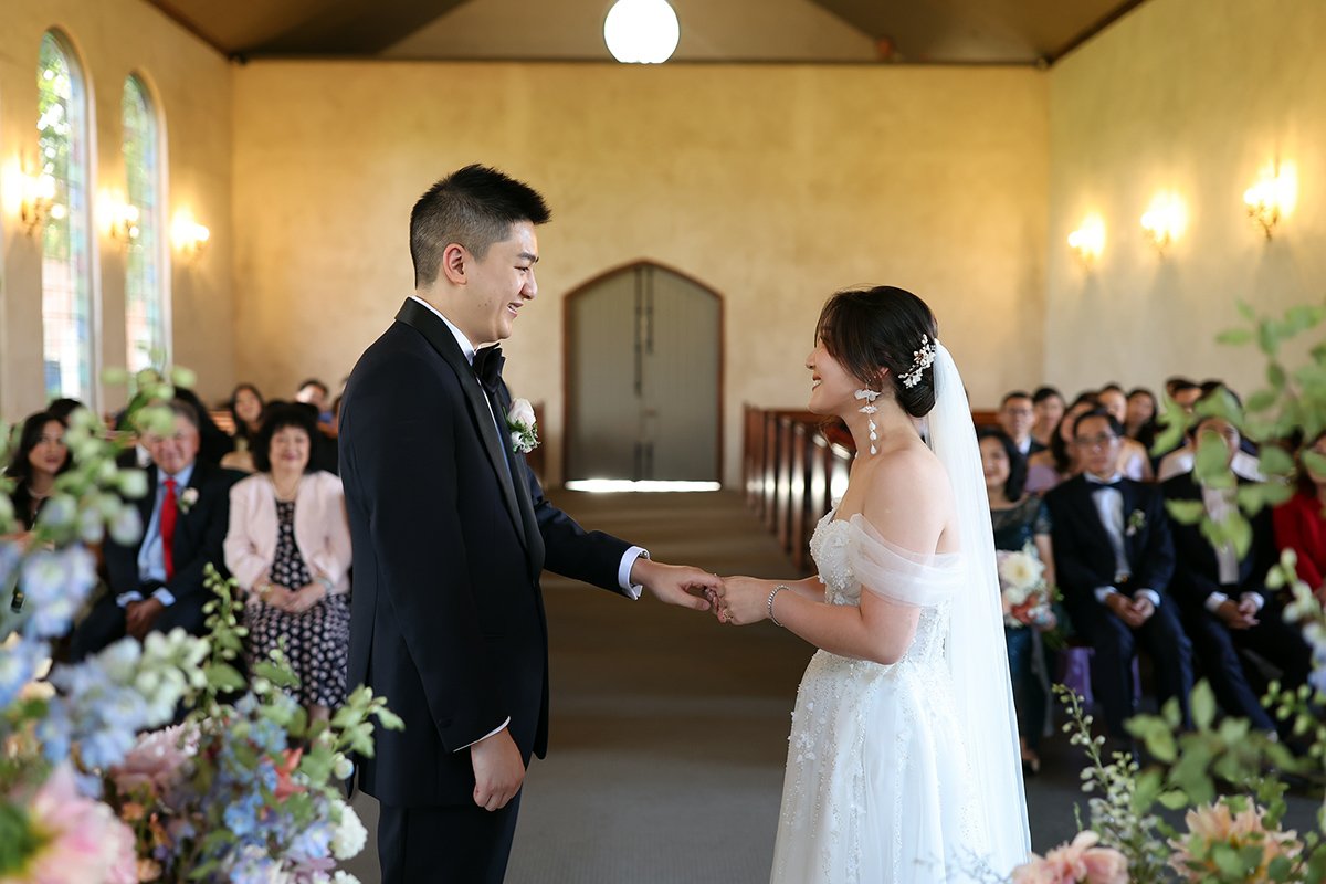 A moment from Linda & Justin's wedding story at Stones of the Yarra Valley, story image 12