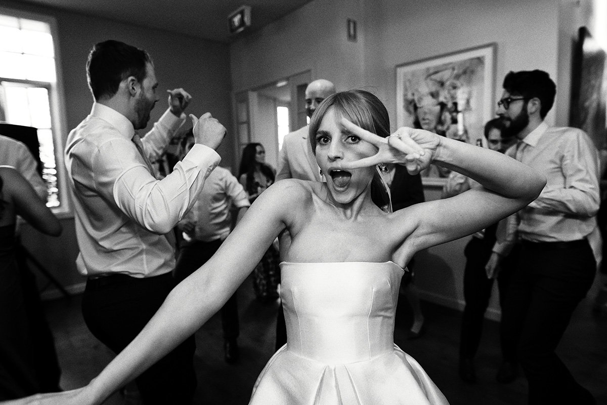 A moment from Emma & Bryn's wedding story at Sault, story image 13