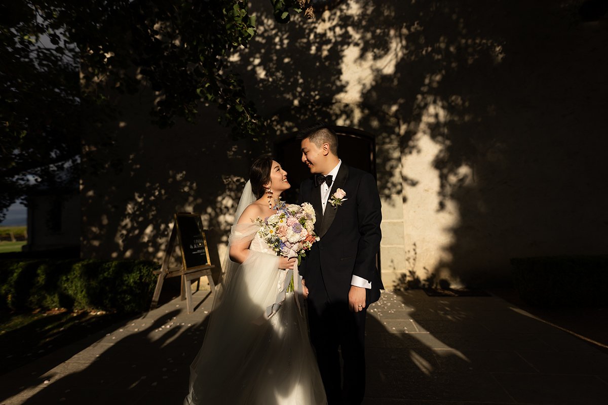 A moment from Linda & Justin's wedding story at Stones of the Yarra Valley, story image 13