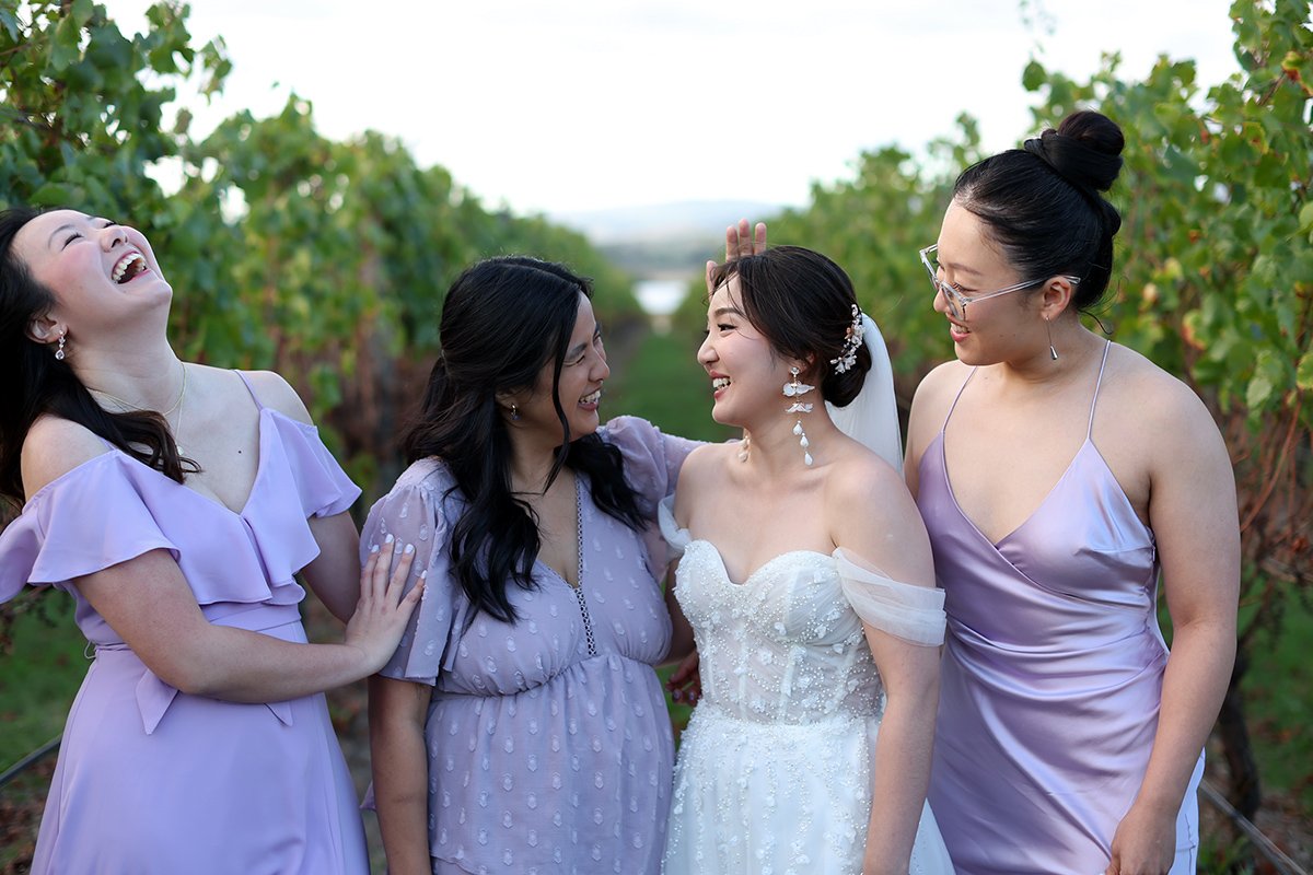 A moment from Linda & Justin's wedding story at Stones of the Yarra Valley, story image 14