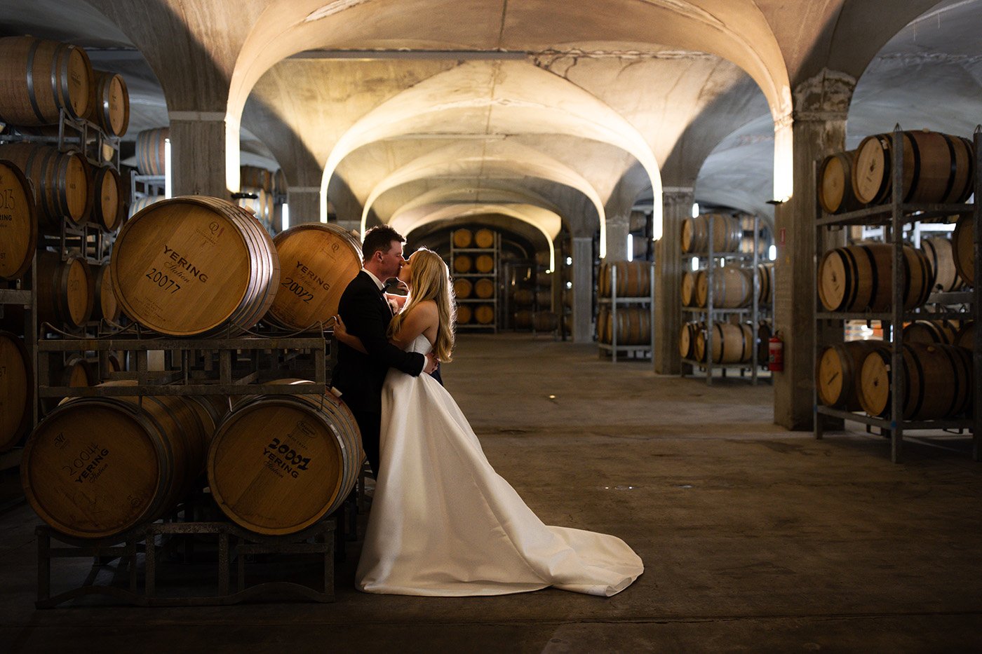 A moment from Tahlia & Alex's wedding story at Yering Station, story image 16