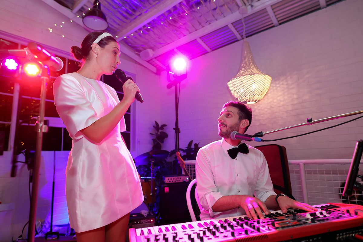 A moment from Georgia & Josh's wedding story at The Button Factory, story image 20