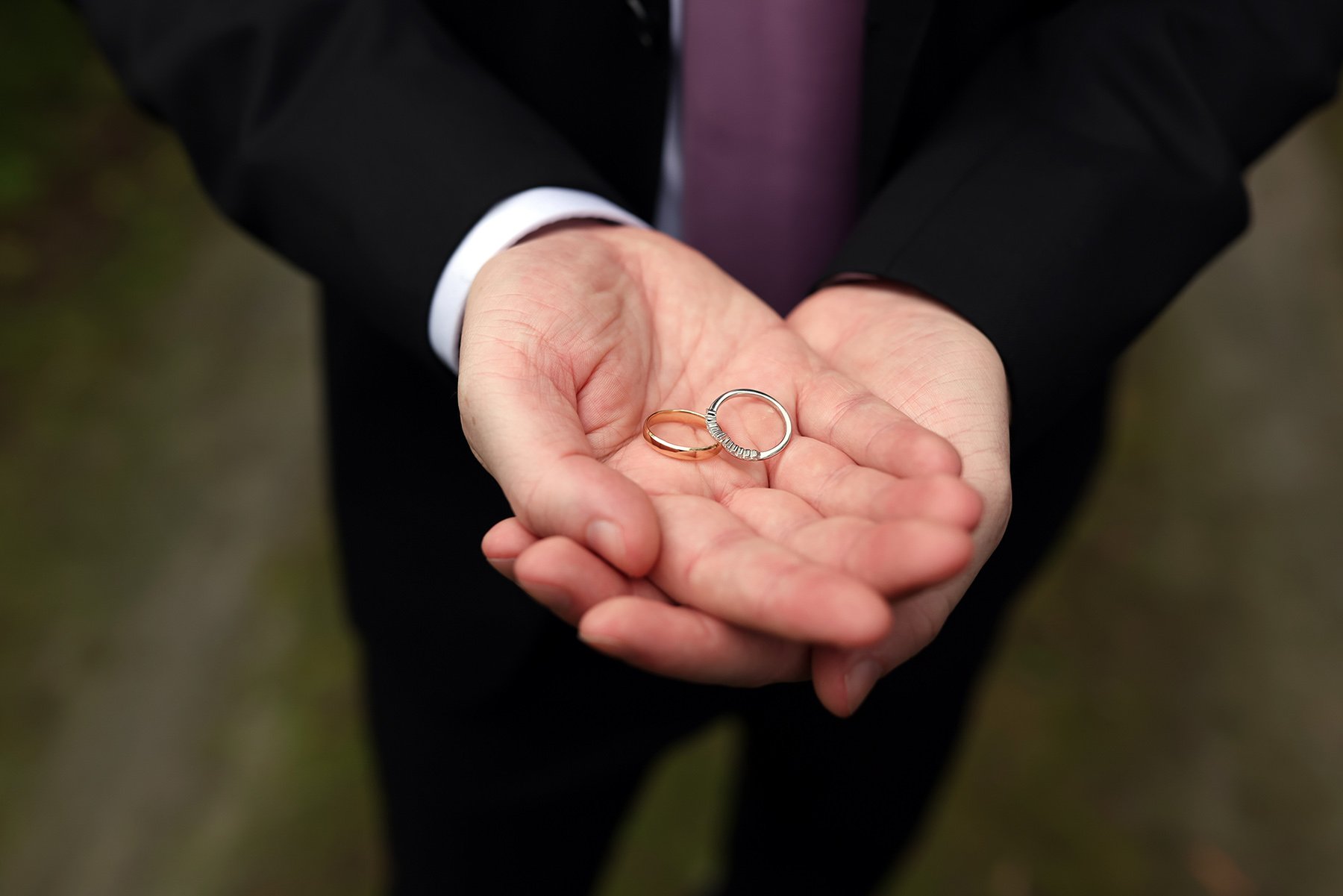 A moment from Amy & Alec's wedding story at at home, story image 3