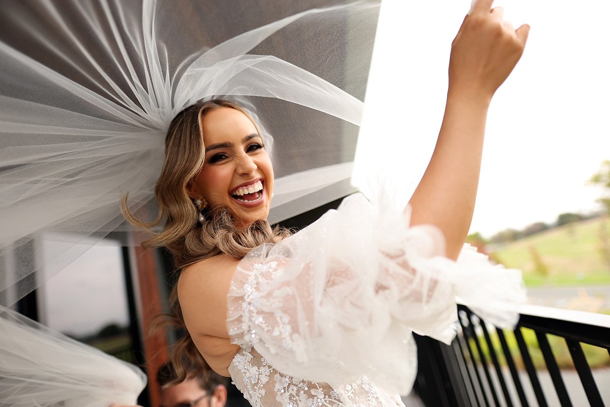 A moment from Raffaella & Chris's wedding story at Mitchelton Estate, story image 3