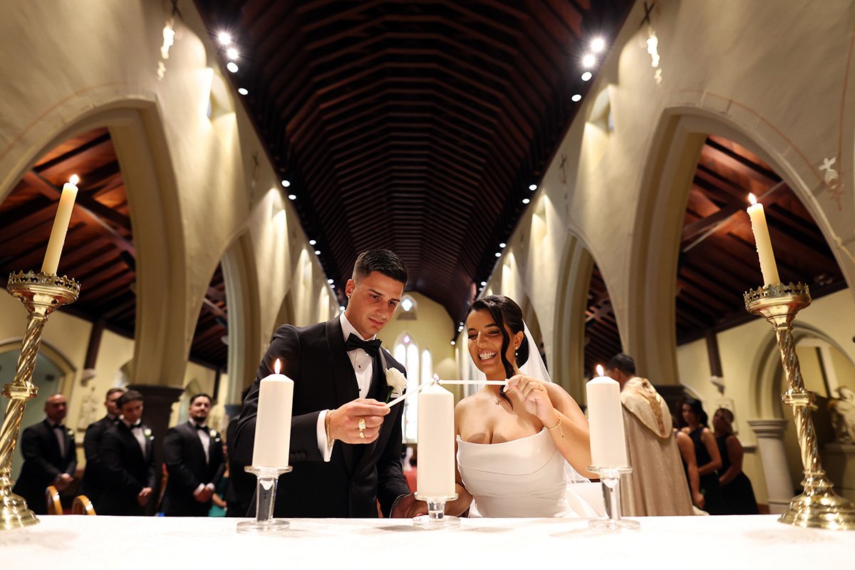 A moment from Kate & Nicholas's wedding story at San Remo Ballroom, story image 6