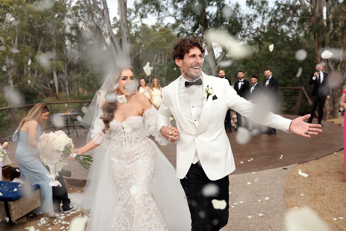 A moment from Raffaella & Chris's wedding story at Mitchelton Estate, story image 7