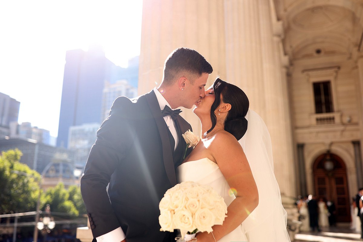 A moment from Kate & Nicholas's wedding story at San Remo Ballroom, story image 9