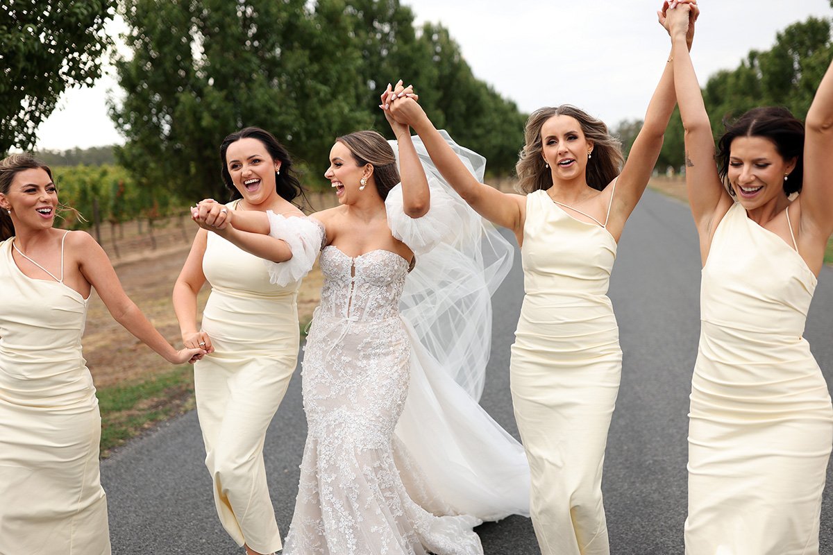 A moment from Raffaella & Chris's wedding story at Mitchelton Estate, story image 10