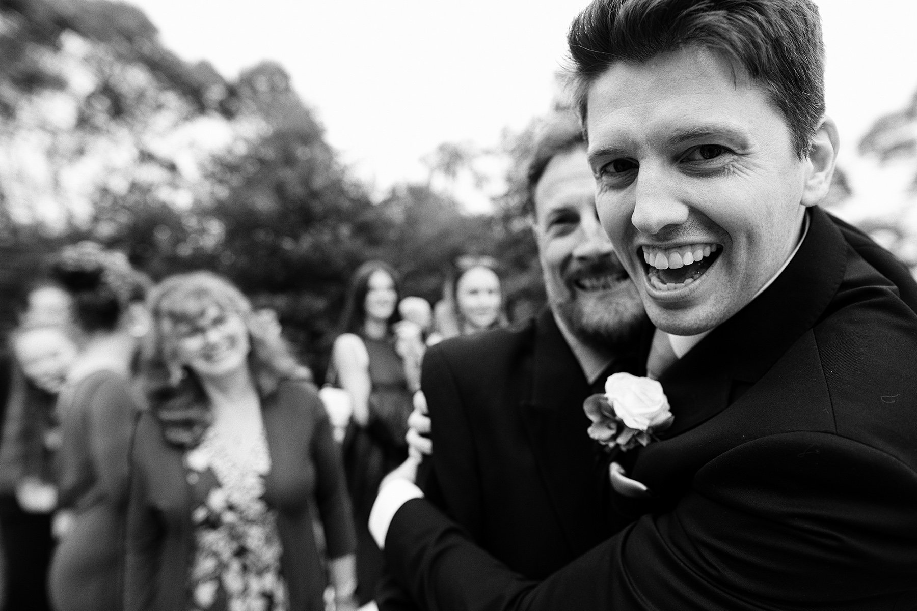 A moment from Amy & Alec's wedding story at at home, story image 11