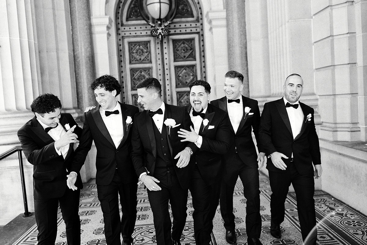 A moment from Kate & Nicholas's wedding story at San Remo Ballroom, story image 11