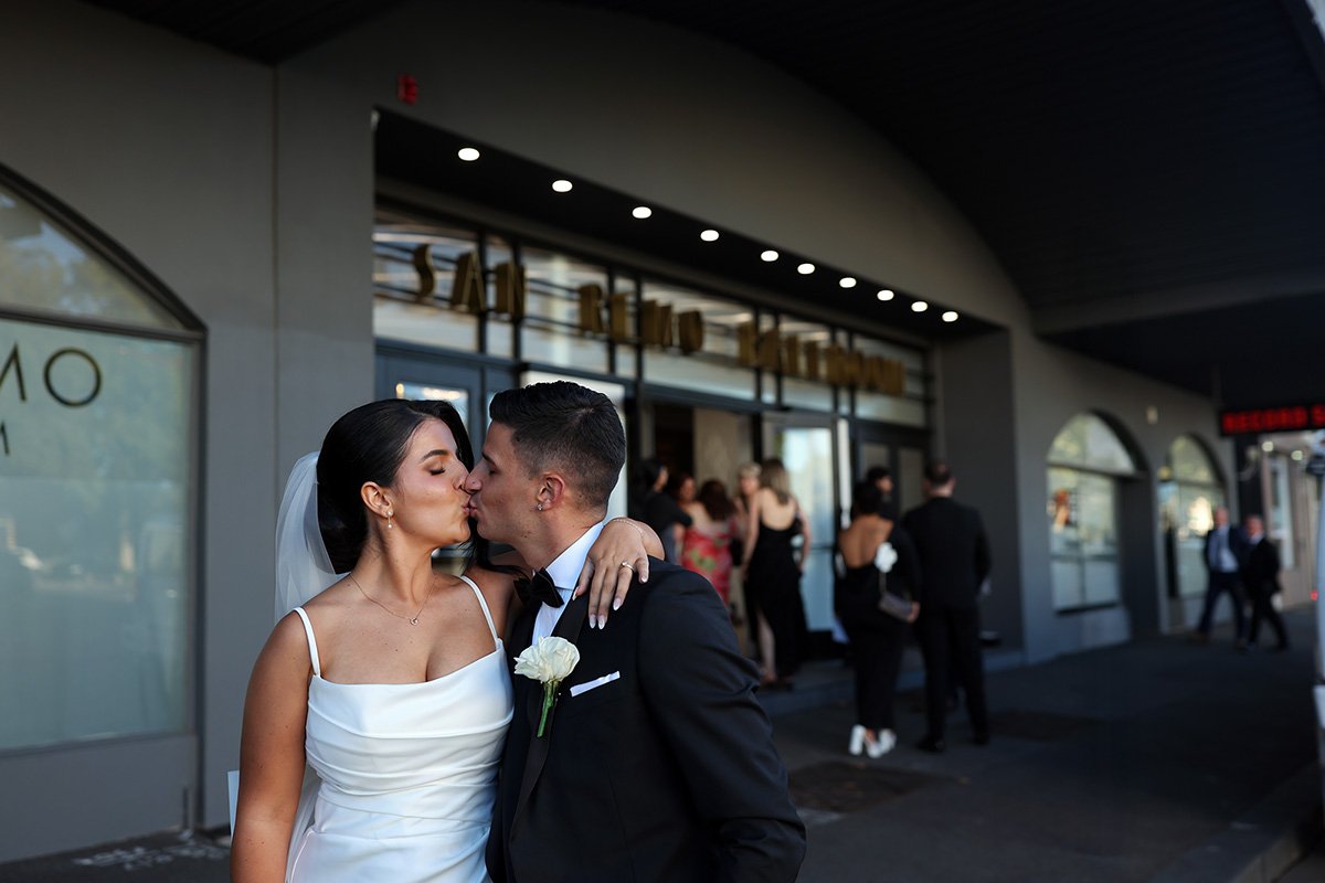 A moment from Kate & Nicholas's wedding story at San Remo Ballroom, story image 16