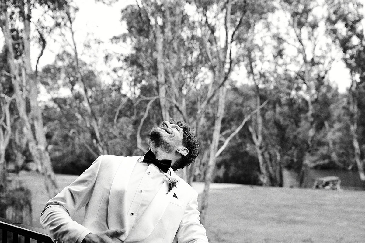 A moment from Raffaella & Chris's wedding story at Mitchelton Estate, story image 18