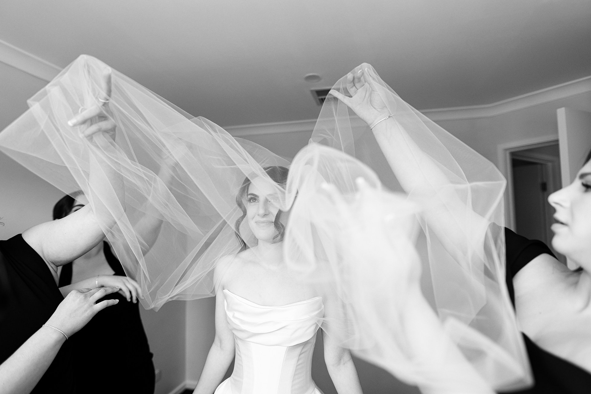 A moment from Katrina & Josh's wedding story at Luminare, story image 4