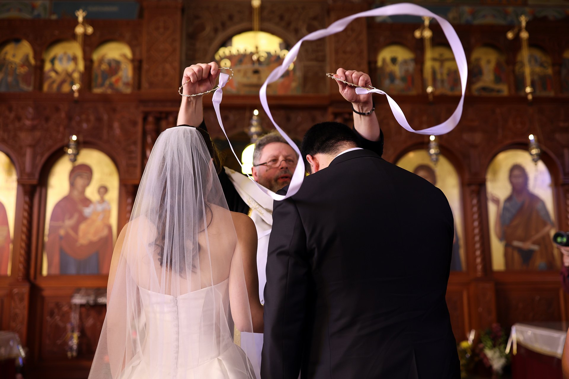 A moment from Katrina & Josh's wedding story at Luminare, story image 6