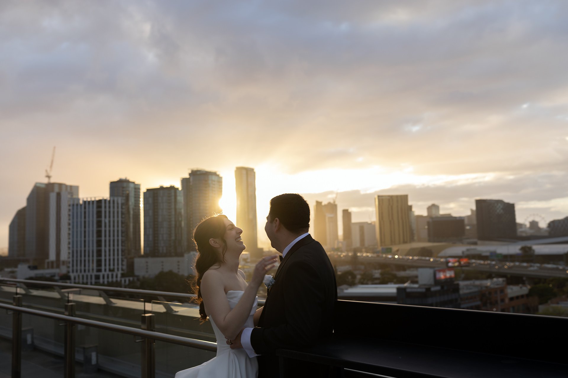 A moment from Katrina & Josh's wedding story at Luminare, story image 15