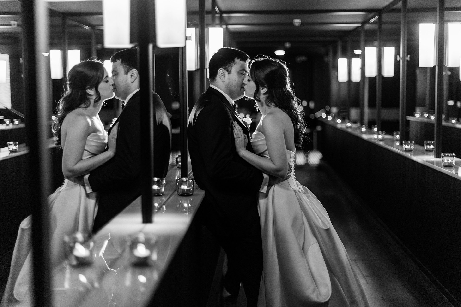 A moment from Katrina & Josh's wedding story at Luminare, story image 16