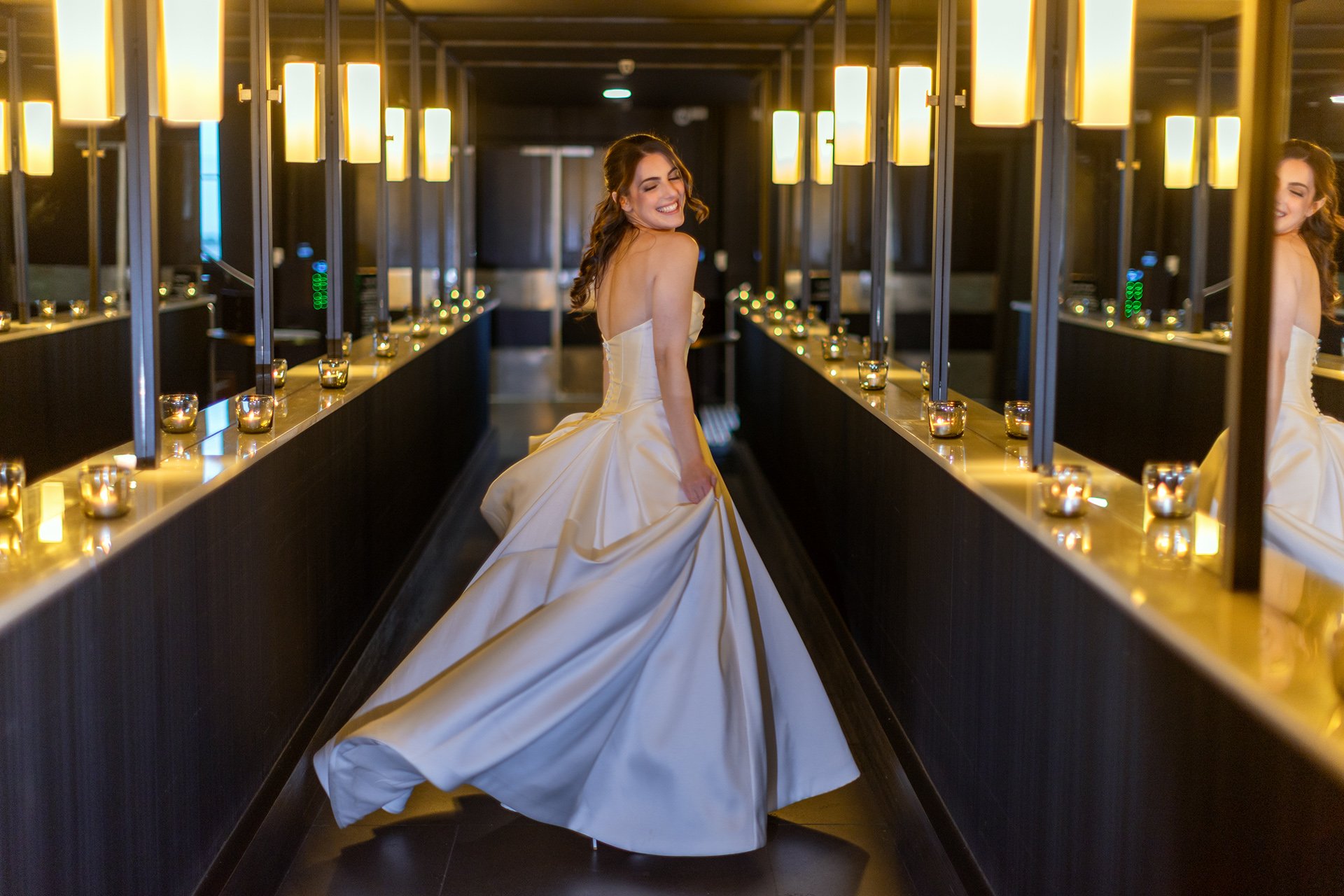 A moment from Katrina & Josh's wedding story at Luminare, story image 17